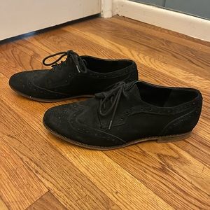 Ralph Lauren Denim & Supply Black Suede Loafers